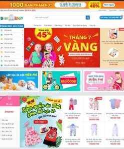 Thiết kế website Baby Shop