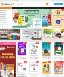 Thiết kế website wordpress bán sách