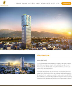 Thiết kế website bất động sản Virgo