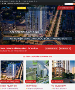 Thiết kế website bất động sản 03