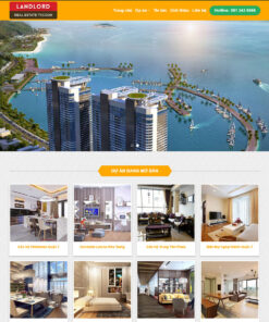 Thiết kế website bất động sản 6