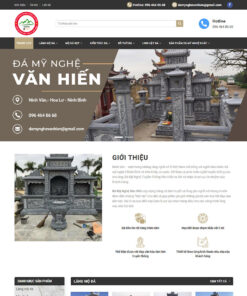 Thiết kế website wordpress bán bia đá 01