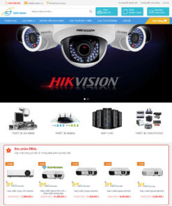 Thiết kế website wordpress bán camera 02