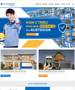Thiết kế website bán cửa cuốn