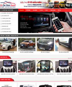 Thiết kế website bán đồ chơi xe