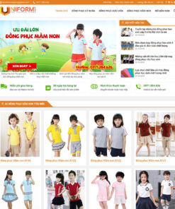 Thiết kế website bán đồng phục