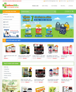 Thiết kế website wordpress dược phẩm 02