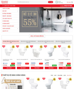 Thiết kế website wordpress bán thiết bị vệ sinh