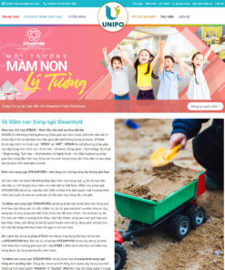 Thiết kế website trung tâm anh văn