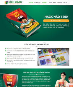 Thiết kế website wordpress bán sách online