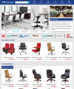 Thiết kế website bán ghế văn phòng
