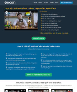 Thiết kế website wordpress khóa học online 01