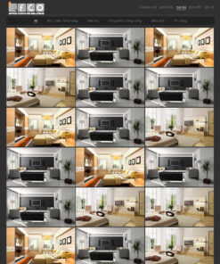 Thiết kế website kiến trúc 01