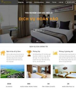 Thiết kế website khách sạn