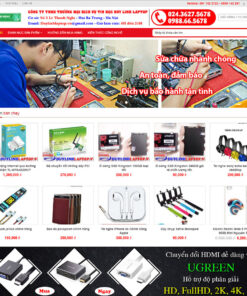 Thiết kế website linh kiện