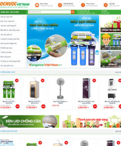 Thiết kế website bán lọc nước