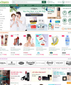 Thiết kế website Mỹ phẩm 06