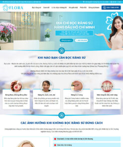 Thiết kế website wordpress nha khoa 03