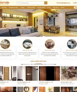Thiết kế website wordpress nội thất 11