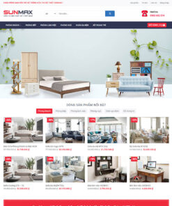 Theme wordpress flatsome nội thất 12