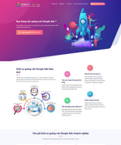 Thiết kế website wordpress dịch vụ quảng cáo Google Ads