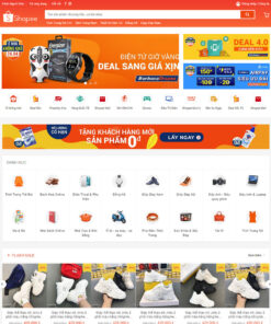 Theme wordpress bán hàng shopee