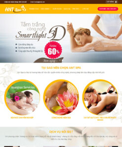 Thiết kế website Spa 02