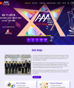 Thiết kế website wordpress sự kiện 03