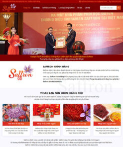 Thiết kế website wordpress thực phẩm chức năng 05