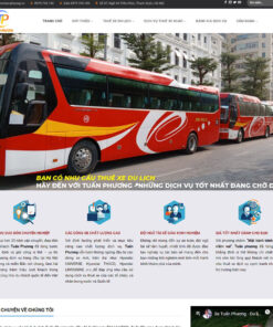 Thiết kế website dịch vụ cho thuê xe