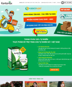 Thiết kế website thuốc tăng cân