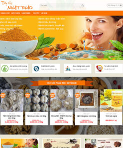 Thiết kế website bán yến sào