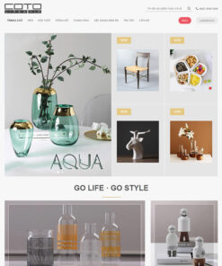 Thiết kế website wordpress trang trí