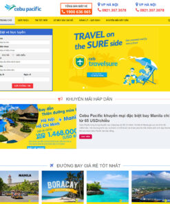 Thiết kế website bán vé máy bay