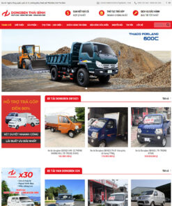Thiết kế website wordpress bán xe tải