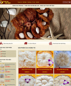 Thiết kế website yến sào V2