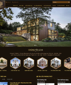 Thiết kế website wordpress thiết kế biệt thự 02