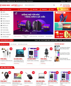 Thiết kế website wordpress bán máy tính 03