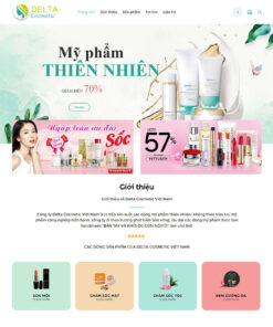 Thiết kế website wordpress flatsome mỹ phẩm 10