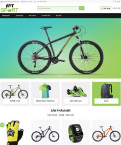 Thiết kế website wordpress bán đồ thể thao