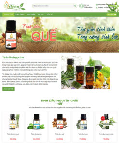 Thiết kế website wordpress thực phẩm chức năng 8