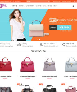 Thiết kế website Wordpress bán túi xách