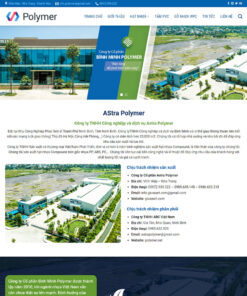 Thiết kế website wordpress giới thiệu công ty 01