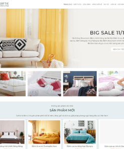 Thiết kế website wordpress bán nệm