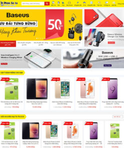 Thiết kế website wordpress bán phụ kiện điện thoại