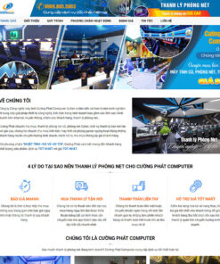 Thiết kế website wordpress dịch vụ thanh lý