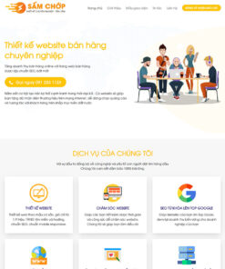 Thiết kế website wordpress dịch vụ thiết kế web 03